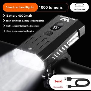 West Biking | Charging Strong Light Bicycle Headlight
