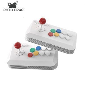 Data Frog | DATA FROG Y5A Arcade Console Joystick Suitable for Android iOS PC Switch Arcade Fight Stick Support 2.4G Wireless