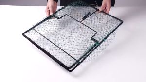 40/50/60cm Multi Purpose Net Trap Gamefowl Bird Net Humane Live Trap Pigeon Trap Outdoor Camping Hunting Cage Tools
