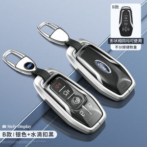 Keyless Remote Aluminium Alloy Tpu Protection Car Key Case Cover For Ford Ranger Wildtrak Raptor Everest Explorer Mondeo Ecosport Edge Escape Focus Fiesta Fusion Mustang Territory