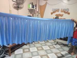 skriting meja/pinggiran meja6m x 60 cm