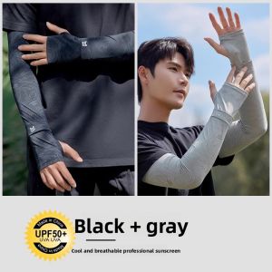 Miiow | Womens Ice Silk Sun Protection Sleeve Gloves Cycling Special Use Cooling Sensation UV Protection Full Finger Spring Summer
