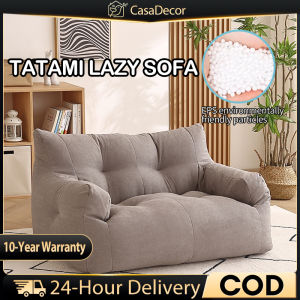CASA Tatami sofa beanbag sofa stylish bedroom furniture solid color single/double tatami sofa beanbag sofa cover