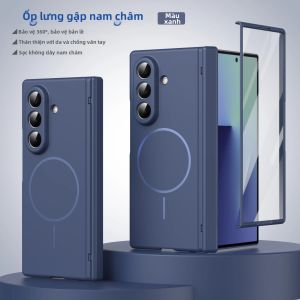 Ốp Lưng Samsung Galaxy Z Fold 8/7/6/5/4 Ultra Từ Tính Chất Liệu PC Cứng Bảo Vệ Toàn Diện Với Kính Cường Lực Bảo Vệ Bản Lề - Bảo Vệ Bền Bỉ Giúp Kéo Dài Tuổi Thọ Thiết Bị