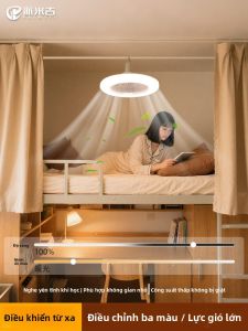 PAIMIJI | Đèn Quạt Học Tập Sạc Điện Êm Ái