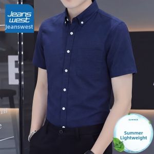 Jeanswest | Premium Business Summer Lightweight Comfortable Short Sleeve Shirt