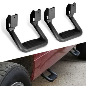 CNSPEED 2PCS Truck Side Steps Bar Non-Slip Aluminum Pickup Stirrup Boards Pedals for Ford/Toyota/Chevrolet/Dodge Pickups Car