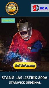 Stang Tang Las 800 A STAMVICK ORIGINAL / kualitas Tebal / Pengaman tgn-1PCS