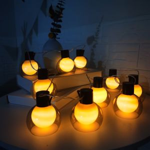 1ชุดโคมไฟโซล่าเซลล์ ไฟเส้นอัจฉริยะ 6M20ดวง ประหยัดไฟมาก ทนแดด ทนฝน สมบูรณ์สำหรับผู้ใช้งานที่ต้องการไฟตั้งแคมปิ้ง 6M ที่ไม่ต้องผ่าตัด