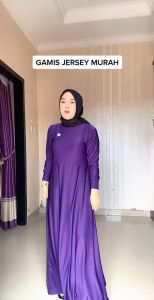 OYOM STORE - GAMIS MUSLIM POLOS JERSEY PREMIUM TERBARU/DRESS POLOS/ GAMIS KEKINIAN/GAMIS JERSEY/OOTD
