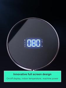Touchless Soap Dispenser Automatic Sensor Foam Type-C Charging Smart Induction Hand Washer with Temperature Digital Display