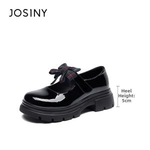 Josiny | Height Increasing Oxford Shoes Leather
