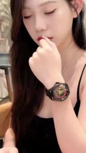 ONOLA New Brand Design Men Mechanical Watches Creative Rotating Dial Roulette Automatic Watch Men Luminous Waterproof Watches