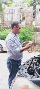 BELI HYBRID CX.10 GOLD stabilizer aki mobil