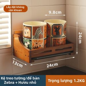 Giá Đựng Đũa Treo Tường Không Khoan Lỗ