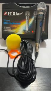 FT STAR MP-1000 MP-1000B MP-688 Professional Wired Microphone With 10M Heavy Duty Cardioid For Singing