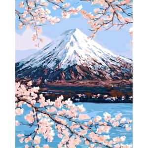 GATYZTORY 40x50cm Painting By Numbers For Adult Handpainted Flowers Coloring By Numbers Picture Drawing Wall Art Artwork Set