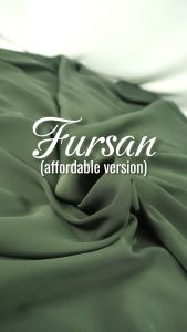 Per50cm Al Furshan Araby Bahan Lembut Jatuh Premium Lebar 150 cm Kain Memora Kain Abaya