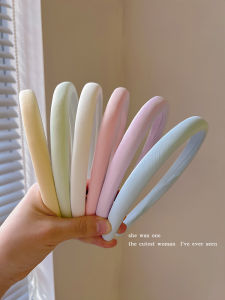 Macaron Color High Top Hair Pressure Headband for Women Simple Fashion Hair Clip New 2024 Hair Accessory from MichuGo