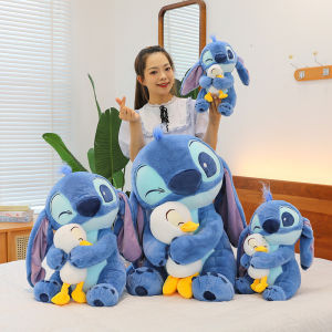 Donald duck stitch plushie cute stitch plush toy doll kid birthday gift