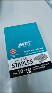 【1BOX=20 SMALL BOX ! ! !】ASTAR STAPLES BULLET 10-1M（20box）