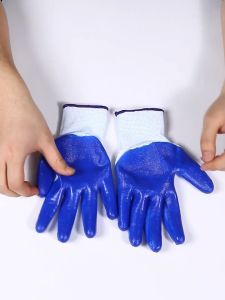 Combo 12 đôi găng tay lao động bao tay bảo hộ lao động chống mài mòn phủ cao su chống cắt đâm thủng chắc chắn cao cấp CHÍNH HÃNG