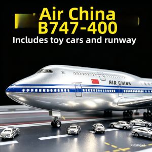 SEELUCKER | Large Boeing 747 Replica Model 47cm