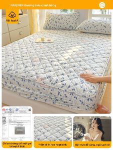 Nanjiren | Bộ 3 Bao Chăn Ga Gối Chống Khuẩn