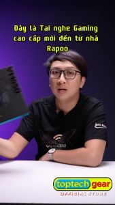 Tai Nghe Gaming RAPOO VH650 Âm Thanh Vòm 7.1 Led RGB- Chính Hãng BH 2 Năm Lỗi Đổi Mới