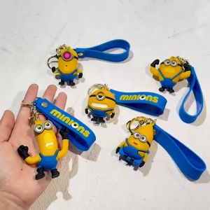 Minions Key Chain Cute Gift Key Ring Key Holder