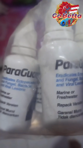 Seachem ParaGuard 30ml Fish Parasite Treatment | White Spot Ich Remedy | Fin Rot Fungus Bacterial Infection Control | Safe Aquarium Medication | Gill & Body Flukes Treatment | Freshwater Marine Fish Quarantine | Repack Original Formula