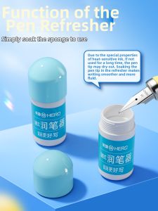 HERO | Thermosensitive Reusable Fountain Pen for Handwriting Practice Refillable