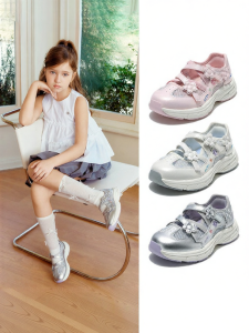 Belle | Thick Sole Breathable Mesh Mary Jane Children Sports Shoes