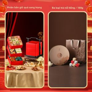 YOTIME | Hộp Quà Bánh Cookie và Kẹo Cao Cấp