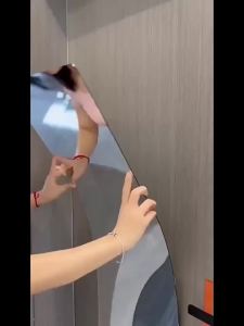 High Definition Self-Adhesive Non-Deformable Mirror for Bathroom Entrance Dormitory Bedroom