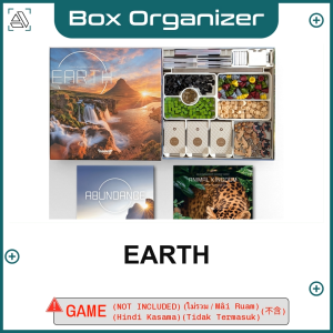 Earth Board Game Box Organizer Insert