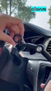 DA2489 DIINAMI HM-2 CAR PHONE HOLDER REARVIEW MIRROR ADJUSTABLE UNIVERSAL HOLDER PUTAR 360 DERAJAT / HOLDER MOBIL DI SPION MULTIFUNGSI