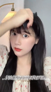 Professional Hair Wax Stick Set ชุดเครื่องมือผมสี่ชิ้นพร้อมหวีหางแหลม แว็กซ์ใส่ผม หวีล้อเล่น แปรงคิ้ว อุปกรณ์เสริมสําหรับเดินทาง 🚚 🇹🇭พร้อมส่งจาก กทม