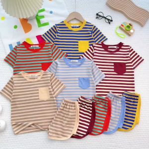 BỘ tay cộ quần đùi vảisọc dệt vicco thun lạnh minky(LNN21) mon  cho bé size 10-26kg