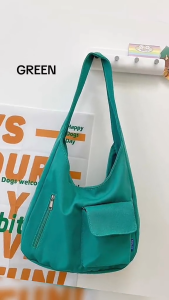 ZGEN03 Canvas Shoulder Tote Bag Cute Bag Aesthetic Korean New Style Bag Canvas Ready Stock (Local Seller)