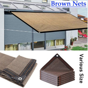 Rectangle Sun Shade Net Outdoor Camping Tent Shading Sail Garden Pergola HDPE Awning Balcony Fence Privacy Screen Cover