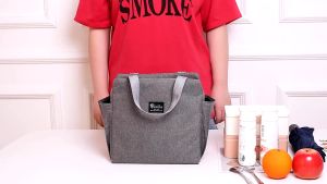 DRHL0497 Tas Bekal Aluminium Menjaga Suhu Temperatur Tas Bekal Anti Air