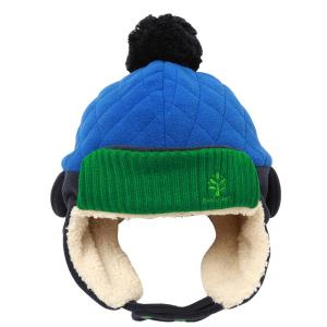 Thickened Lei Feng Cap for Children Winter Warm Ear Protection Scarf Boys And Girls Adjustable Knitted Hat Cozy Winter Hat