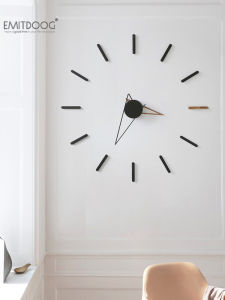 นาฬิกาตั้งโต๊ะตกแต่งผนังโซฟาสไตล์ยุโรปแบบเรียบง่าย นาฬิกาแขวนแบบโมเดิร์นและหรูหราสำหรับห้องนั่งเล่นและห้องน้ำ