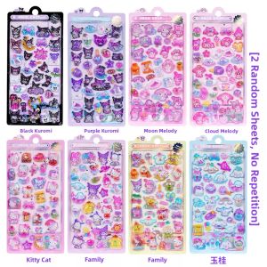 LOOM LUXE | Glow-in-the-dark 3D Cartoon Lovely Decorative Stickers