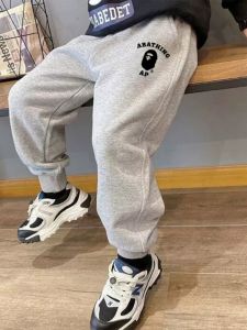 Fashionable Sporty Children's Clothing: Autumn & Spring Cargo Pants for Boys