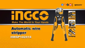INGCO AUTOMATIC WIRE STRIPPER | CUTTING STRIPPING & CRIMPING | HWSP102418