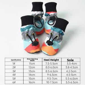 MONLEYTA | Waterproof Soft Bottom Dog Shoes Anti Slip Wear Resistant Small Dog Foot Covers For Outdoor Use Anti Drop Pet Footwear