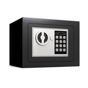 [Ueb Wholesale Center] Small Electronic Safe Box W/Digital Keypad & Keys for Home Office Dorm