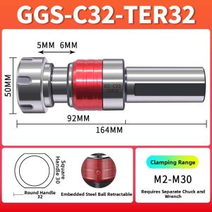 CNC Lathe Flexible Floating Tap Chuck MT Series